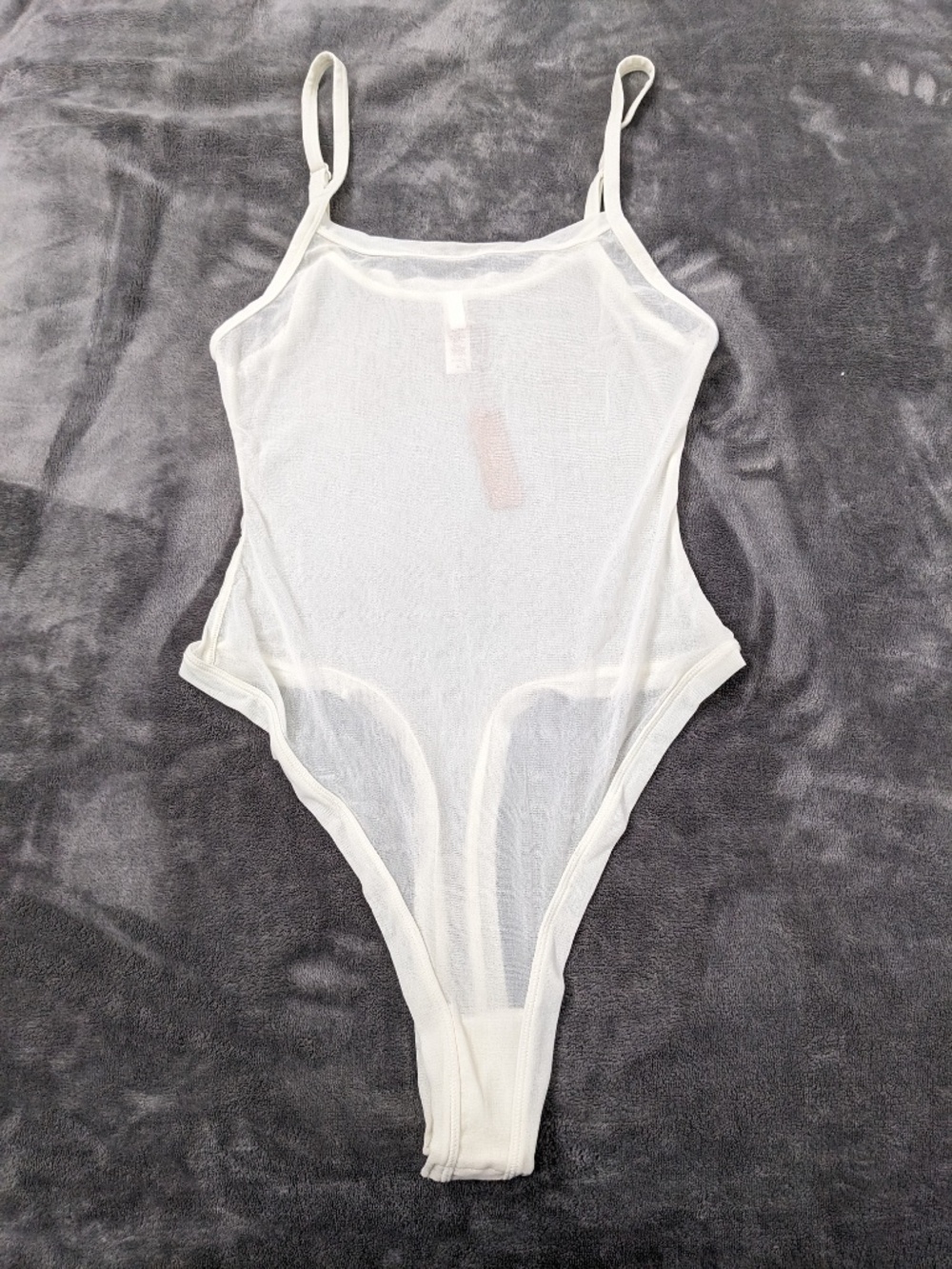 NWT Skims Summer Mesh Strappy Cami Bodysuit - Size XLarge
